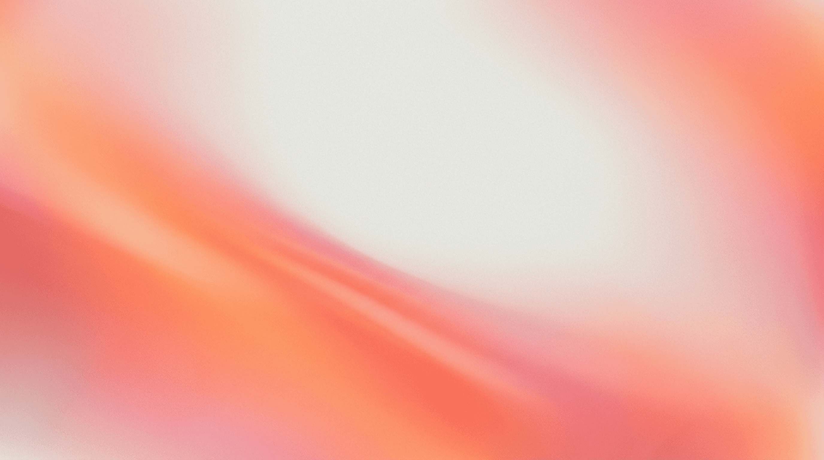 A smooth, abstract background with softly blended gradients of orange, pink, and white. The image has no text or defined shapes, creating a warm, calming, and visually soothing effect suitable for decorative or design purposes.